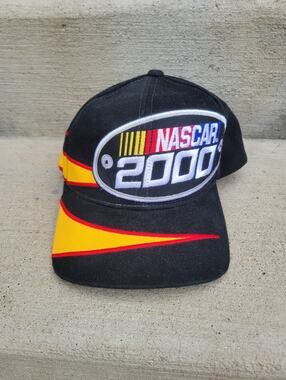 Nascar 2000 Y2K Vintage Embroidered Snapback Hat Cap